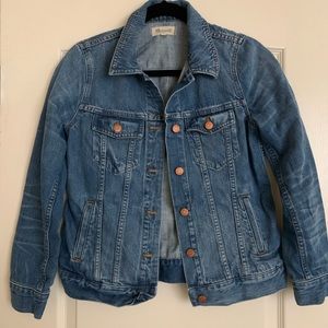 Madewell Jean Jacket in Pinter Wash